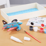 Decorate-Your-Own Wooden Plane I3