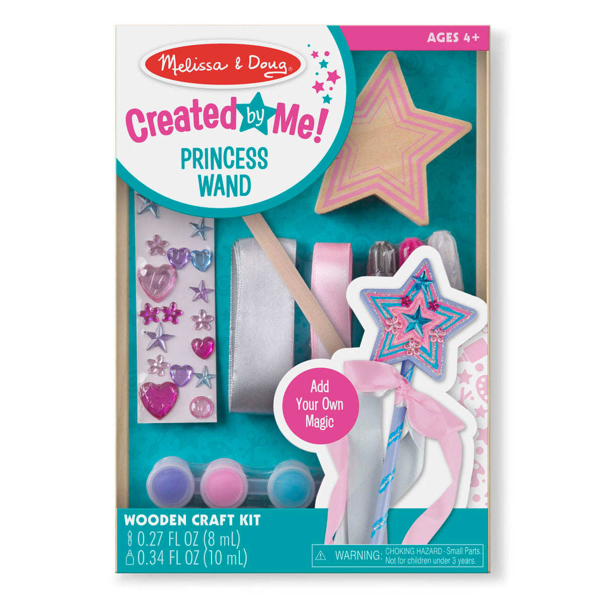 Decorate-Your-Own Wooden Princess Wand T1