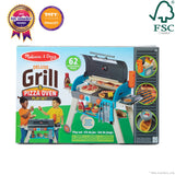 Deluxe Grill & Pizza Oven Play Set M6