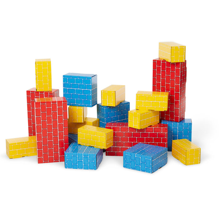 Deluxe Jumbo Cardboard Blocks - 40 Pieces Q5