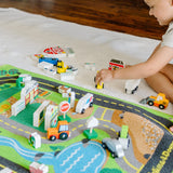 Deluxe Road Rug Play Set Q0
