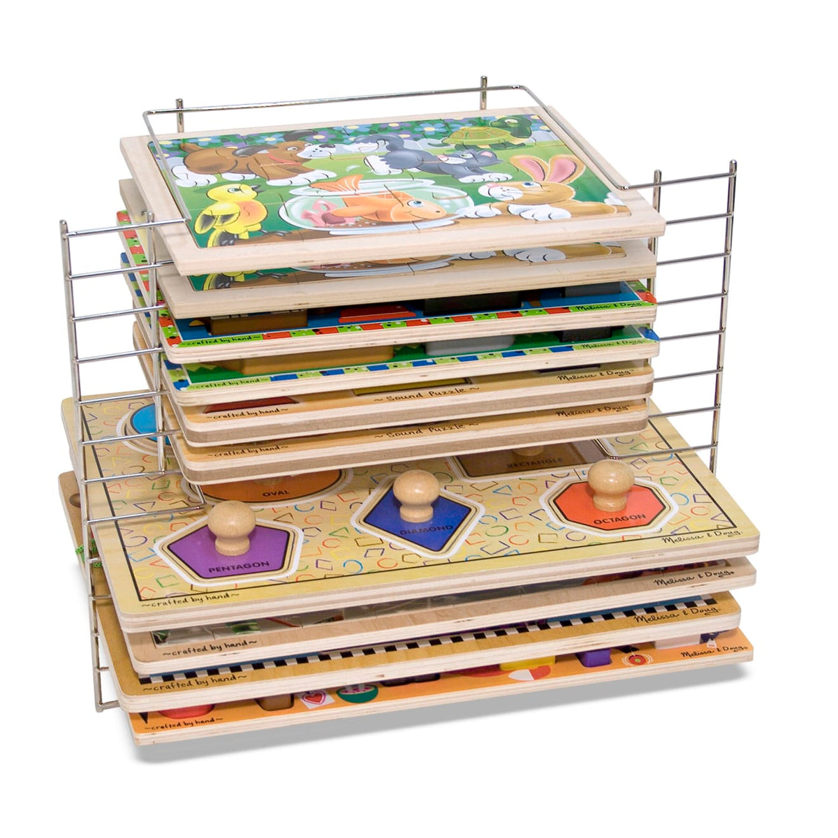 Deluxe Wire Puzzle Rack X2