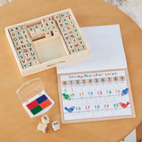 Deluxe Wooden Stamp Set - ABCs 123s B6