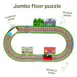 Design Your Own Railroad Floor Puzzle S4