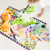 Dinosaur Dawn Floor Puzzle - 24 Pieces F0