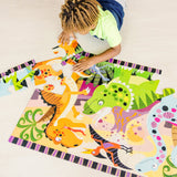 Dinosaur Dawn Floor Puzzle - 24 Pieces F0