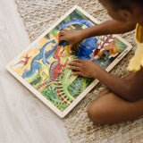 Dinosaur Wooden Jigsaw Puzzle - 24 Pieces K6