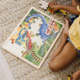 Dinosaur Wooden Jigsaw Puzzle - 24 Pieces K6