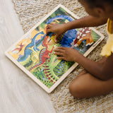 Dinosaur Wooden Jigsaw Puzzle - 24 Pieces K6
