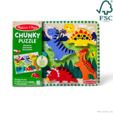 Dinosaurs Chunky Puzzle - 7 Pieces O7
