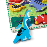 Dinosaurs Chunky Puzzle - 7 Pieces O7