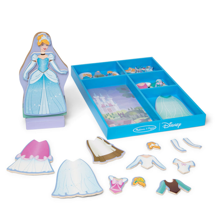 Disney Cinderella Wooden Magnetic Dress-Up Q5