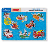 Disney Mickey Mouse & Friends Vehicles Sound Puzzle - 8 Pieces O3