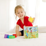 Disney Mickey Mouse & Friends Wooden Shape Sorting Cube O0
