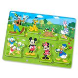 Disney Mickey Mouse Wooden Chunky Puzzle Q8