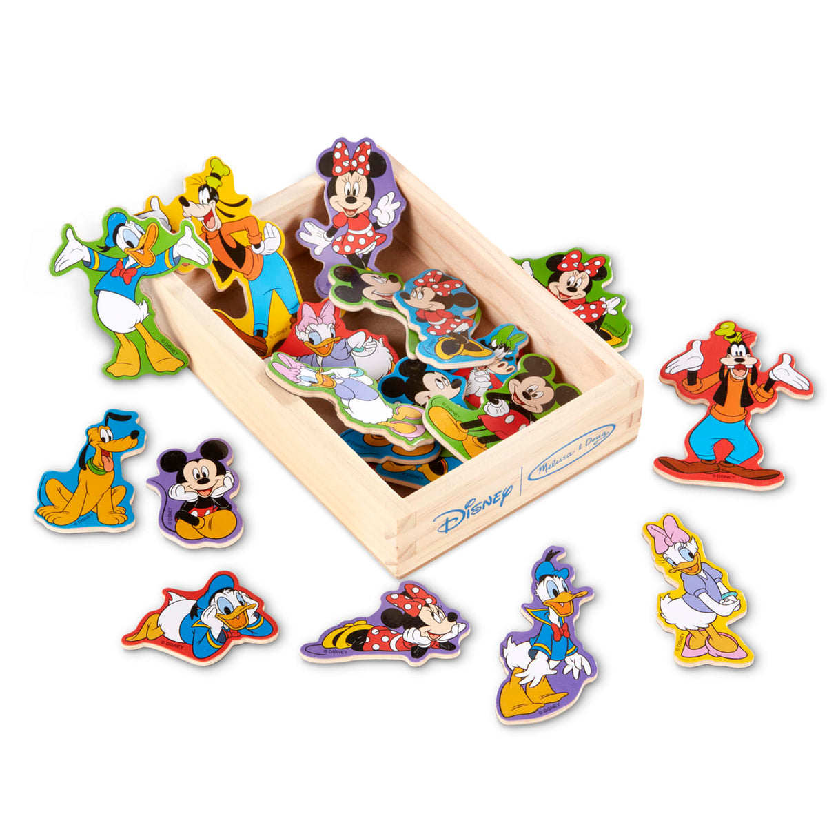 Disney Mickey Mouse Wooden Magnets J7