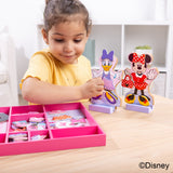 Disney Minnie & Daisy Deluxe Wooden Magnetic Dress-Up Z4