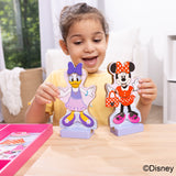 Disney Minnie & Daisy Deluxe Wooden Magnetic Dress-Up Z4