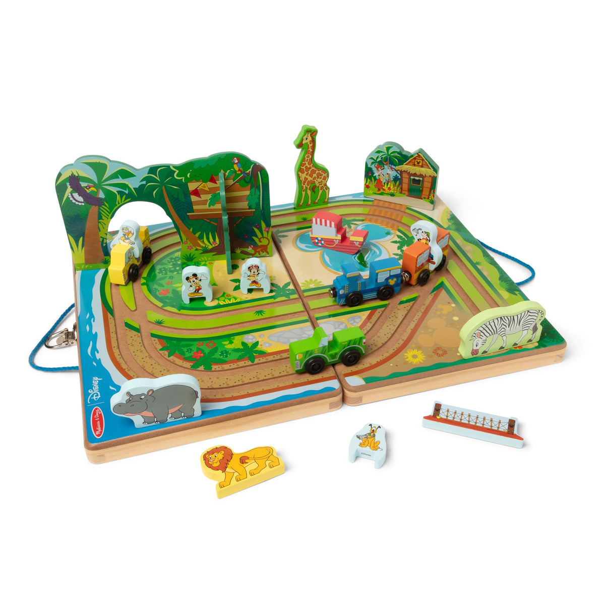 Disney Take-Along Safari Wooden Play Set U6