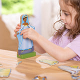 Disney Tiana Wooden Magnetic Dress-Up Play Set E5
