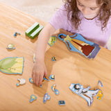 Disney Tiana Wooden Magnetic Dress-Up Play Set E5