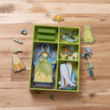 Disney Tiana Wooden Magnetic Dress-Up Play Set E5