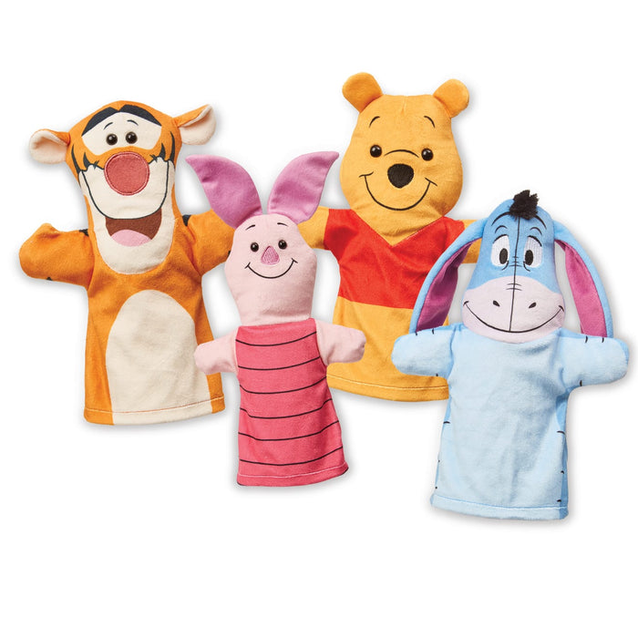 Disney Winnie the Pooh Soft & Cuddly Hand Puppets C0