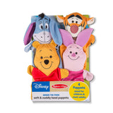 Disney Winnie the Pooh Soft & Cuddly Hand Puppets C0