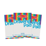 Drawing Paper Pad (50 Sheets, 9 x 12 Inches) 3-Pack E5