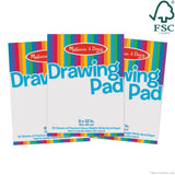 Drawing Paper Pad (50 Sheets, 9 x 12 Inches) 3-Pack E5