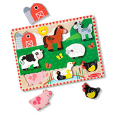 Farm Animals Chunky Puzzle - 8 Pieces O5