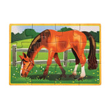Farm Animals Jigsaw Puzzles in a Box K8