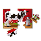 Farm Animals Jigsaw Puzzles in a Box K8