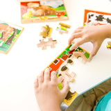 Farm Animals Jigsaw Puzzles in a Box K8