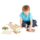 Farm Animals Jigsaw Puzzles in a Box K8