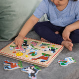 Farm Animals Sound Puzzle - 8 Pieces D8