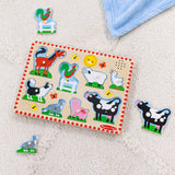 Farm Animals Sound Puzzle - 8 Pieces D8