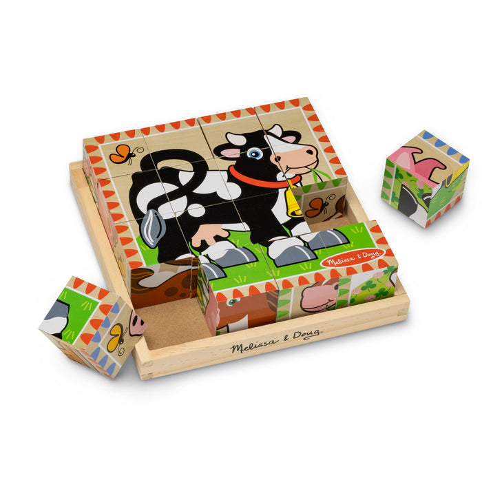 Farm Cube Puzzle - 16 Pieces M6