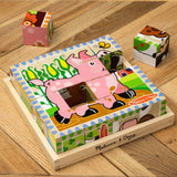 Farm Cube Puzzle - 16 Pieces M6