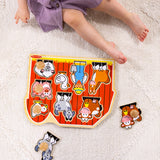 Farm Friends Jumbo Peg Puzzle - 8 Pieces U8