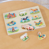 Farm Sound Puzzle - 8 Pieces Q9