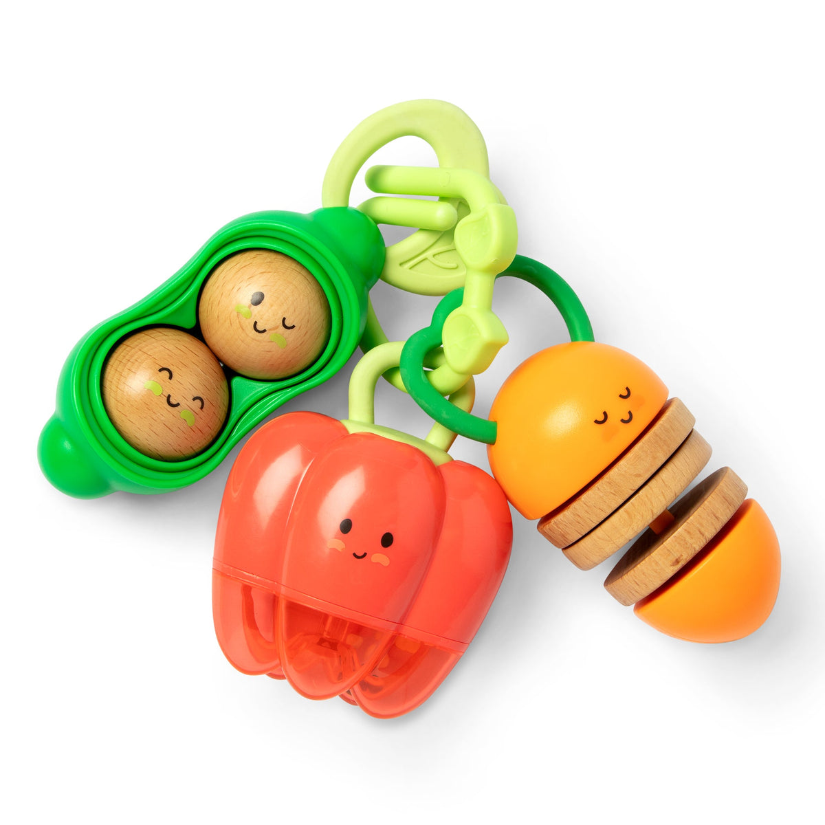 Farmers Market Veggie Rattles Trio G3