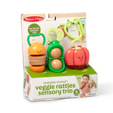 Farmers Market Veggie Rattles Trio G3