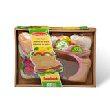 Felt Food Sandwich Play Set Q0