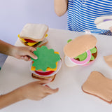 Felt Food Sandwich Play Set Q0