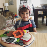 Felt Play Food - Pizza Set N8