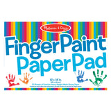 Finger paint Paper Pad W7