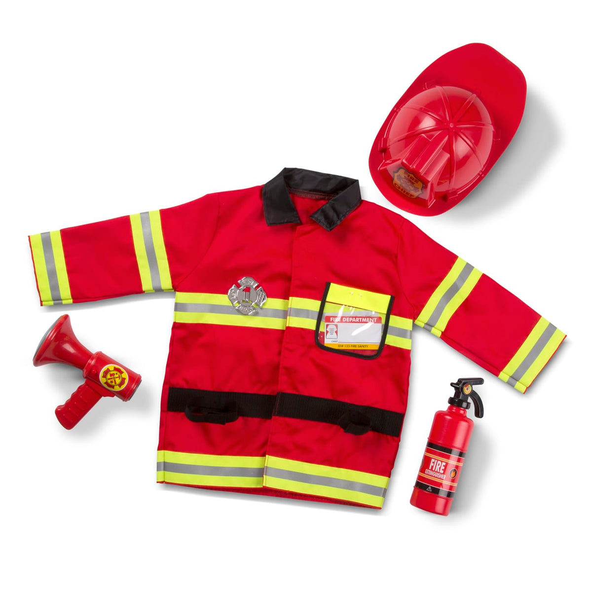Fire Chief Role Play Costume Set N3