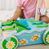 First Play Chomp & Clack Alligator Push Toy G3
