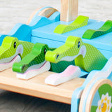 First Play Chomp & Clack Alligator Push Toy G3